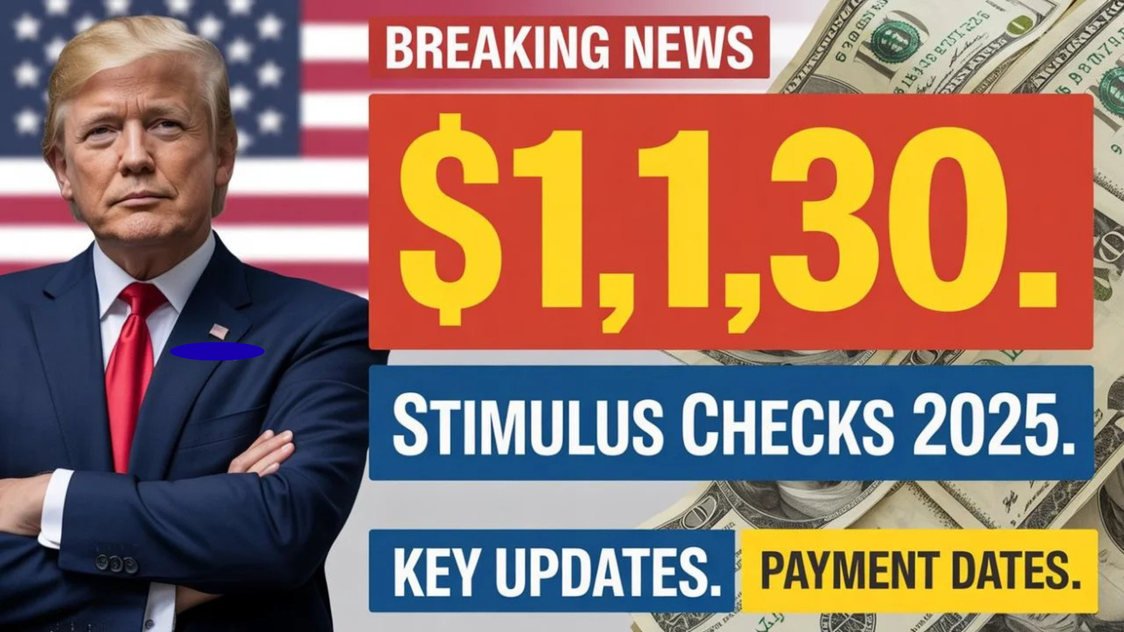 $1,130 Stimulus Checks 2025: Stimulus for All? Who Qualifies & Exact Payout Schedule