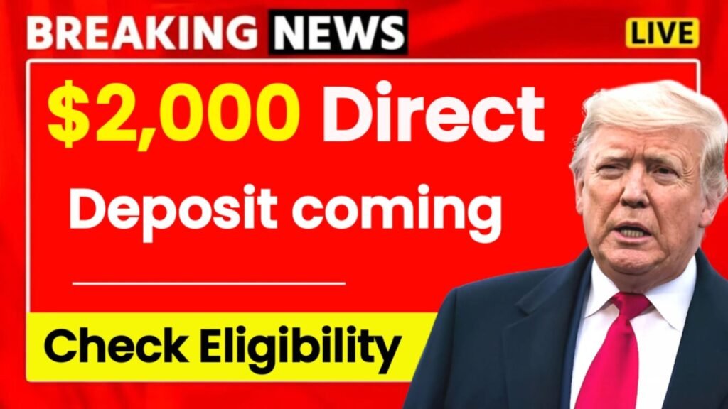$2,000 Direct Deposit Coming in November 2025 for Millions of Americans – Are YOU Getting It?