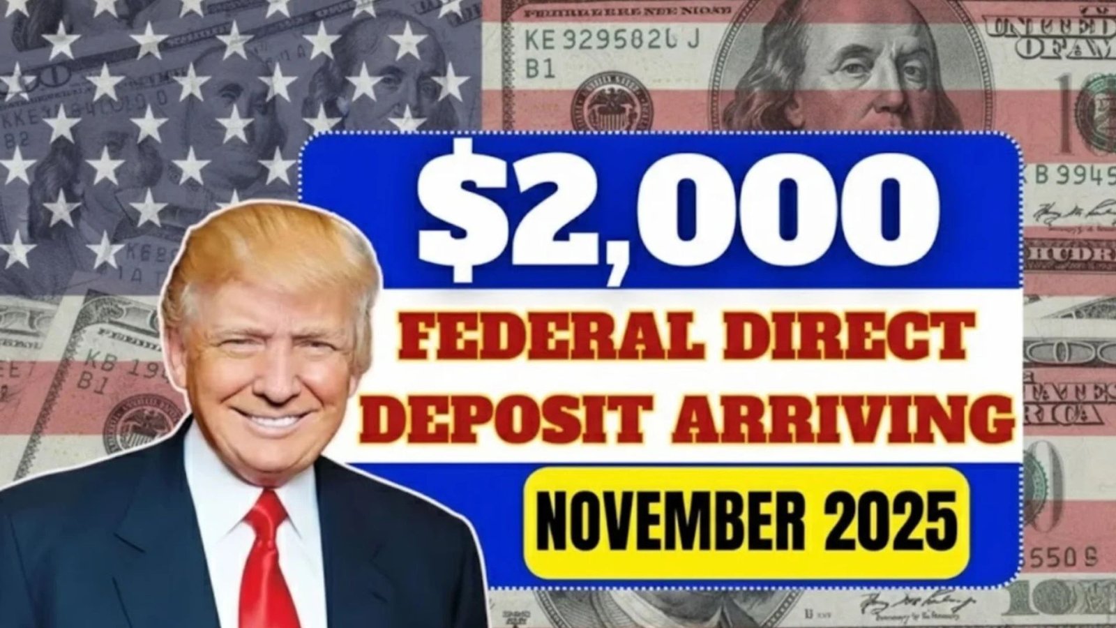 $2,000 Direct Deposit for U.S. Citizens in November 2025: Simple Eligibility Rules, Payment Dates, and IRS Steps Explained