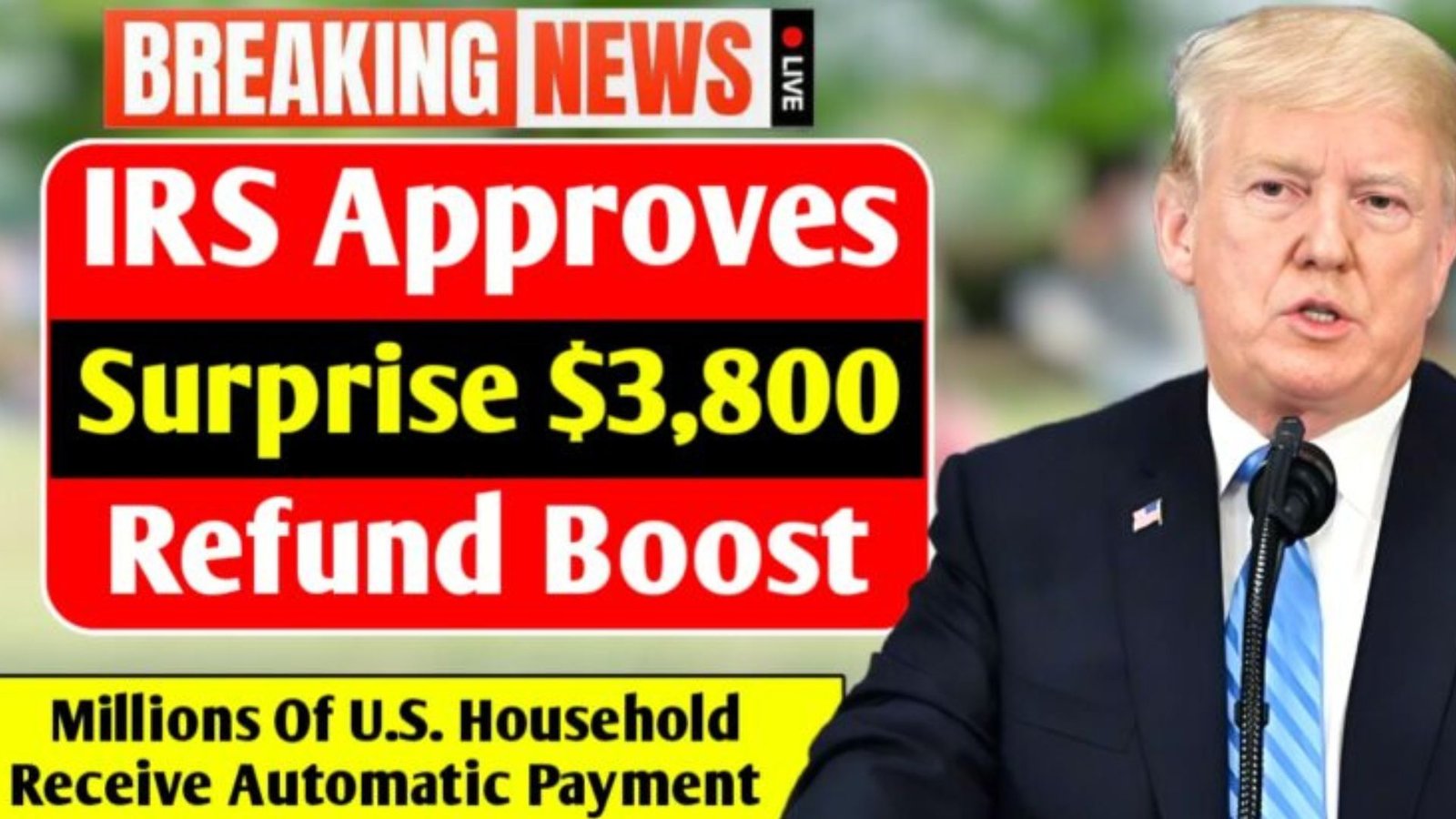 IRS Surprise $3,800 Tax Refund Boost in 2025: Who Qualifies and How to Get Yours Fast