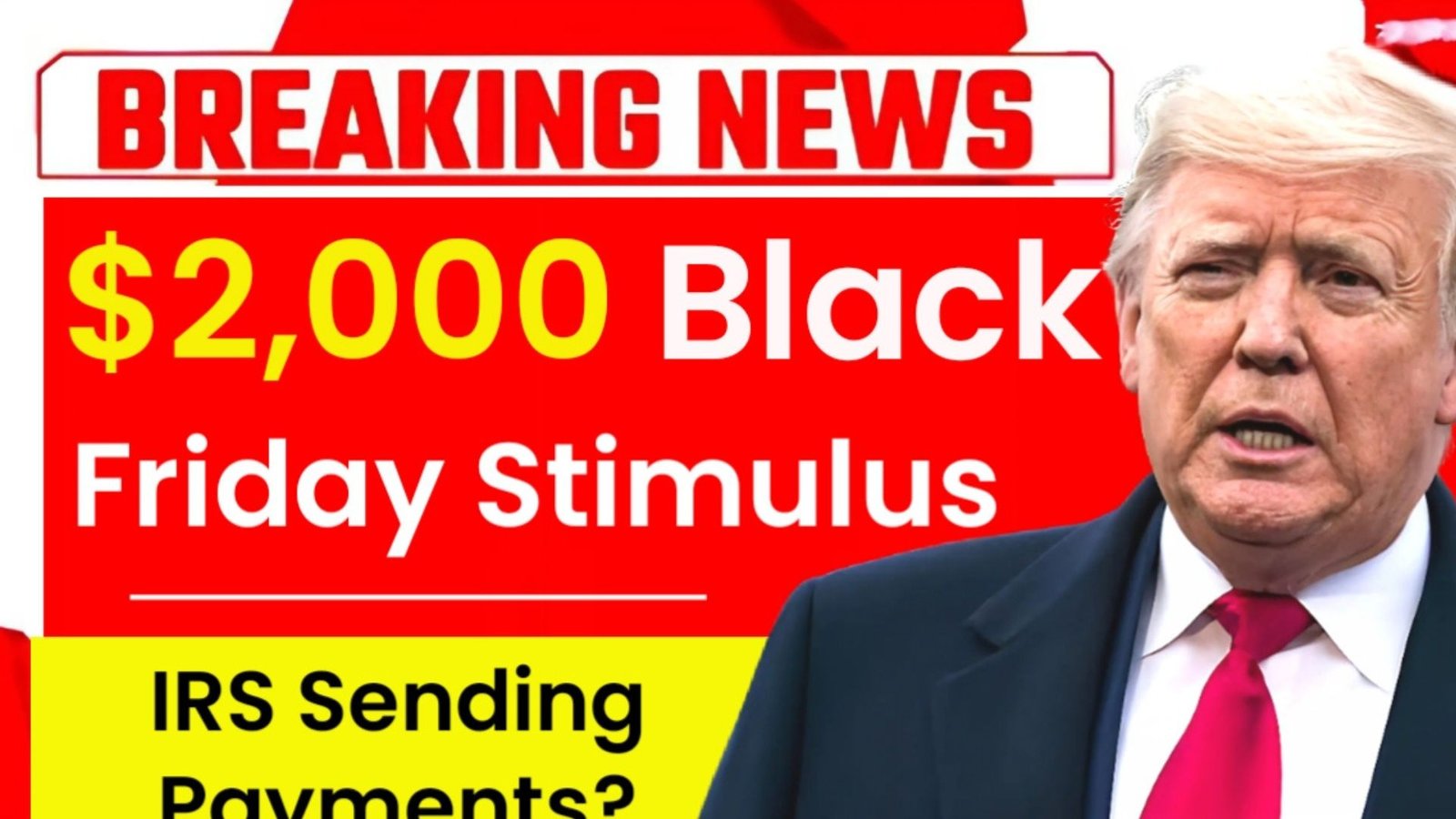 $2,000 Black Friday Stimulus Rumor 2025: Fact Check – Is the IRS Sending Holiday Cash?