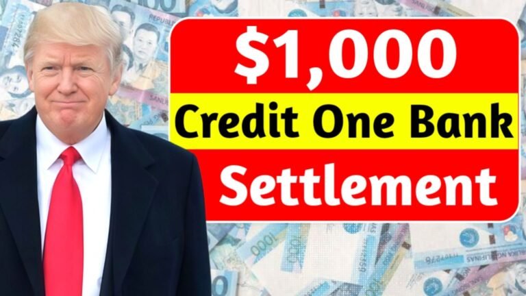 Credit One Bank $14M Robocall Settlement 2025: Check If You're Owed