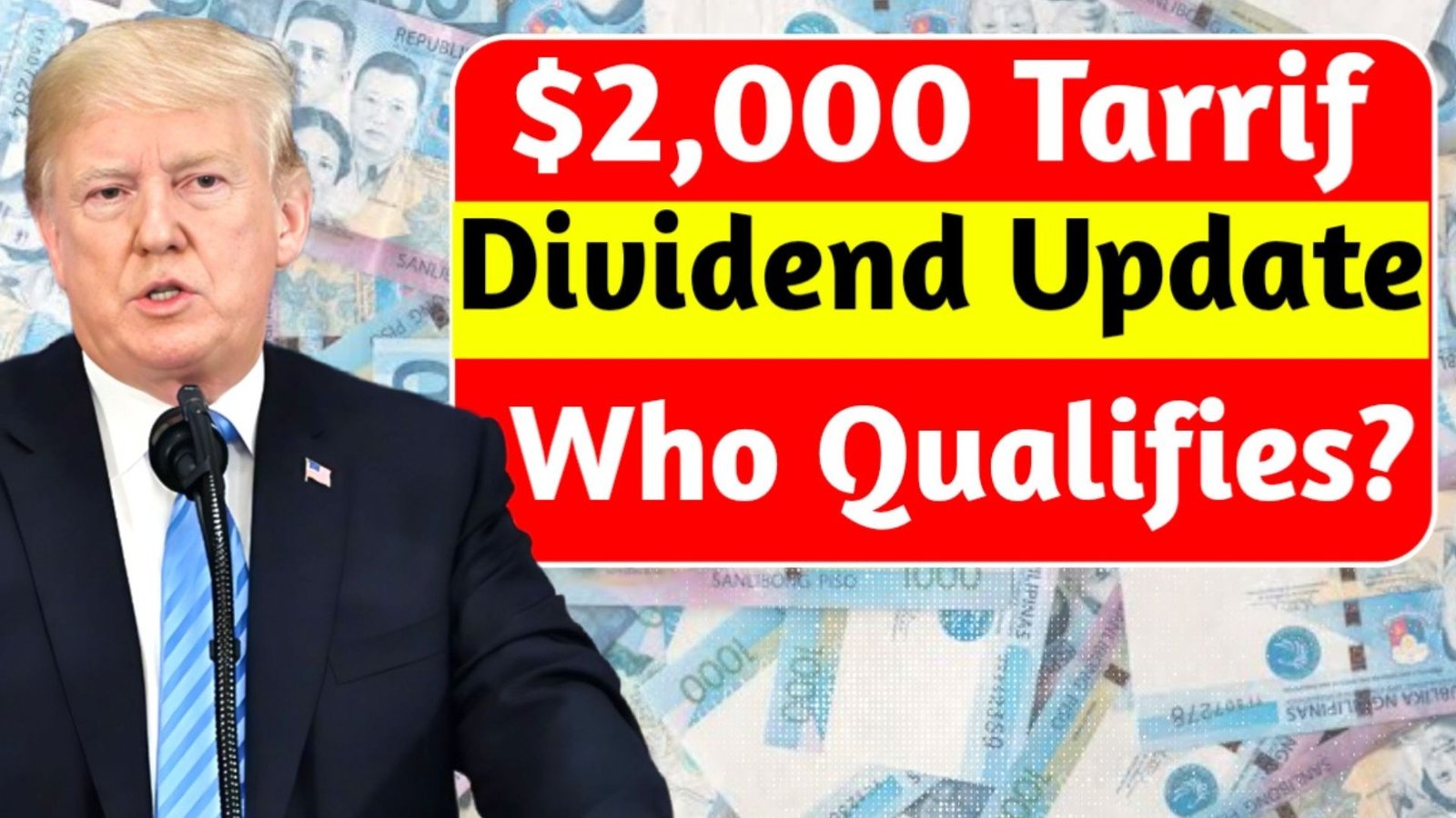 $2,000 Tariff Dividend Proposal: Simple Guide to Eligibility, Potential Payouts, and What to Do Next